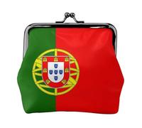 Portoghese Flag Print Vintage Leather Change Purse Elegante Piccolo portamonete per le donne portamonete Portafoglio Mini