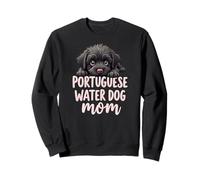 Portoghese Water Mom Cane Portoghese Cane Mamma Carino Cucciolo Felpa