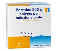 Portolac Polvere 200 g per Soluzione Orale 200 g Polvere