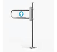 Portone manuale dell'oscillazione per la porta di sicurezza dell'entrata del mercato con il dispositivo anti-passaggio della colonna per l'entrata e l'uscita Portale automatico dell'entrata del