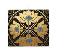 Portoro - Tappetino scolapiatti con stampa, grande tappetino assorbente per scolapiatti in pietra, per bancone