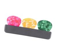 Portosi Portatili Picks Holder Plectrum Storage Container Case Visione Chitarra Leggera Con 3 Scelte Chitarra Per Musicista Chitarrista