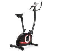 portPlus | Newest edition | Cyclette COMPATTA, 24 livelli di resistenza, cardiofrequenzimetro integrato e compatibilità con le app, Home Fitness