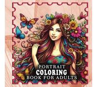 Portrait Coloring Book for Adults: Doodle Portrait Designs for Relaxation and Stress Relief
