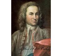 Portrait of Johann Sebastian Bach - NOTEBOOK A6 / Composers & Operas collection