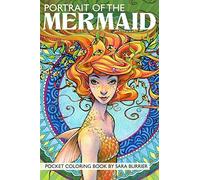 Sara Burrier Portrait of the MERMAID Coloring Book (Tascabile)