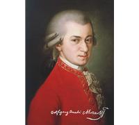 Portrait of Wolfgang Amadeus Mozart - NOTEBOOK A6 / Composers & Operas collection