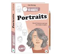Portraits: Plus de 75 dessins en pas à pas ultra-simples & rapides ! Avec un crayon offert