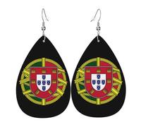 Portugal Flag Logo Donna Orecchini Pendenti Eleganti Orecchini Lunghi Pendenti Per Fori Multipli Regalo Festa