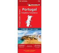 PORTUGAL MADERE MADEIRA 11733: Wegenkaart Schaal 1 : 400.000