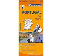 PORTUGAL SUL, ALGARVE 11593 CARTE ' REGIONAL ' MICHELIN KAART - NUOVO