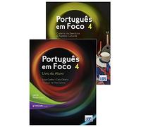 Portugues em Foco 4 - Pack Livro Do Aluno + Caderno de Exercicios: Pack: Livro do Aluno+ficheiros audio & Caderno de Exerci