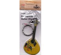 Portuguese Guitar Key Chain - Portuguese Guitar Stainless Steel - Stuart Key Chain