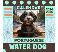 Portuguese Water Dog Calendar 2024 2025