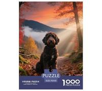 Portuguese Water Dog, Gioco Di Puzzle Da 1000 Pezzi, Attività Conviviale Per La Famiglia, Regalo O Souvenir, Adatto Dai 10 Anni, Pet Dog, 70x50cm/1000pcs
