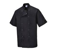 Portweast C733 Giacca Da Chef Elegante Cumbria Manica Corta Resistente