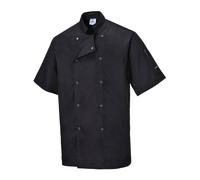 Portweast C733 Giacca Da Chef Elegante Cumbria Manica Corta Resistente