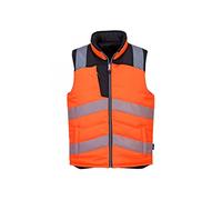 Portwest PW3 Hi-Vis - Scaldapanca reversibile, taglia: M, colore: arancione/nero, PW374OBRM