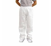 Portwest 2208 Bianco Bakers Alimentare Industria Lavoro Pantaloni Durevole Twill
