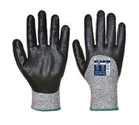 Portwest A621BKRXXL Guanto in Schiuma di Nitrile 3/4 Cut 5, Nero, XXL