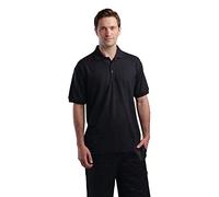Portwest B210BKRXS Polo Napoli a Maniche Corte, Nero, XS