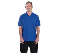 Portwest B210RBRS Polo Napoli a Maniche Corte, Royal, S