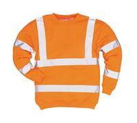 Portwest B303 Felpa ad Alta Visibilità, Arancione, XS