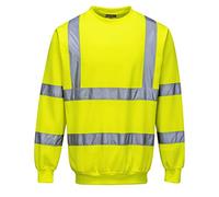 Portwest B303 Felpa ad Alta Visibilità, Giallo, XL