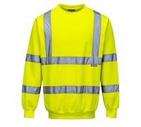Portwest B303 Felpa ad Alta Visibilità, Giallo, XXXL