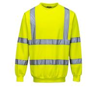 Portwest B303 Hi-Vis Felpa Comfort Nastro Riflettente Spaziosi Per Abbigliamento