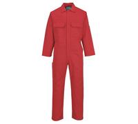 Portwest BIZ1 Tuta Ignifuga Bizweld, Taglia L, Rosso
