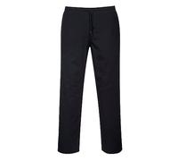 Portwest C070 Pantaloni Protettivi di Sicurezza con Coulisse Nero Alti, S