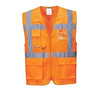 Portwest C376 Gilet Executive Athens Meshair, Arancione, L