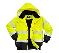 Portwest C465YBRXXL Bomber Bicolore Alta Visibilità 3 in 1, Giallo/Nero, XXL