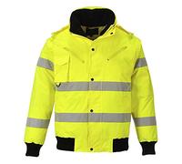 Portwest C467YERM Bomber Alta Visibilità 3 in 1, Giallo, Medium
