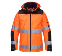 PORTWEST Pro Giacca Hi Vis 3-in-1 Impermeabile con Cappuccio C469
