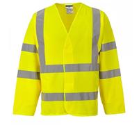 Portwest C473 Gile At Giacca ad Alta Visibilità, con Due Bande e Bretelle, Giallo, XX/3X