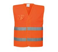 Portwest C494 Gilet Mezza Rete ad Alta Visibilità, Arancione, S/M