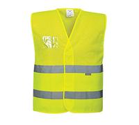 Portwest C494 Gilet Mezza Rete ad Alta Visibilità, Giallo, 4X/5X