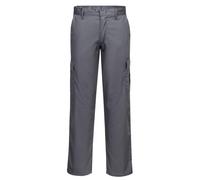 Portwest Pantaloni Cargo Uomo C701GRR32 – Combat militari multi-tasca per lavoro – Grigio 32
