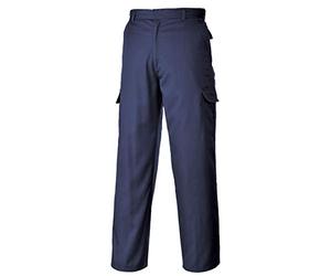 Portwest C701NAR34 Pantaloni Combat, Blu Navi, 34