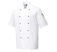 Portwest C734 Kent - Giacca Chef, L, bianco