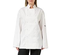 Portwest C833WHRM Giacca da Chef Suffolk, Bianco, M