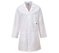 Portwest C852WHRS Camice Standard, Bianco, Small