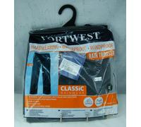 Portwest Classic Impermeabile S441 Pantaloni Da Pioggia Uomo Oliva Piccolo NUOVO