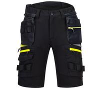 Portwest DX4 Fondina Pantaloncini 4-Way Elasticizzato Nero Vita Tripla Cucitura