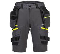 Portwest DX4 Fondina Pantaloncini 4-Way Elasticizzato Nero Vita Tripla Cucitura