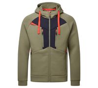 Portwest DX4 Giacca Felpa Con Cappuccio Zip Antiumidità Calda DX472