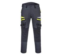 Portwest DX4 Pantalone da lavoro per uomo, Colore: Grigio Metallo, Taglia: 28, DX449MGR28