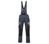 Portwest Salopette Holster DX4 per uomo, Colore: Grigio Metallo, Taglia: L, DX441MGRL
